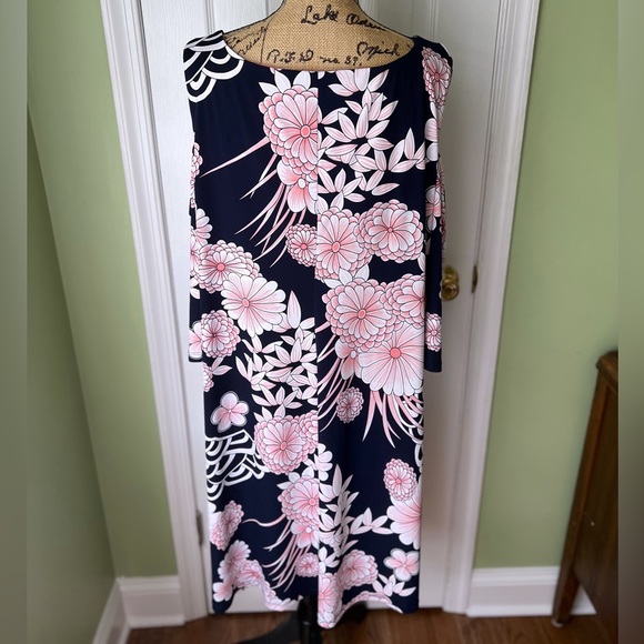 Connected by Macys Plus Size Cold Shoulder Dress | 18W - Picture 3 of 3